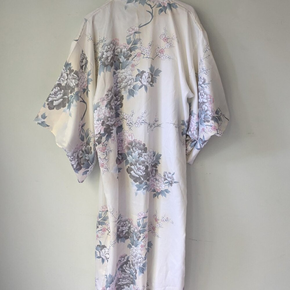 Source Unknown Pastel Floral Kimono Robe - Picture 5 of 5